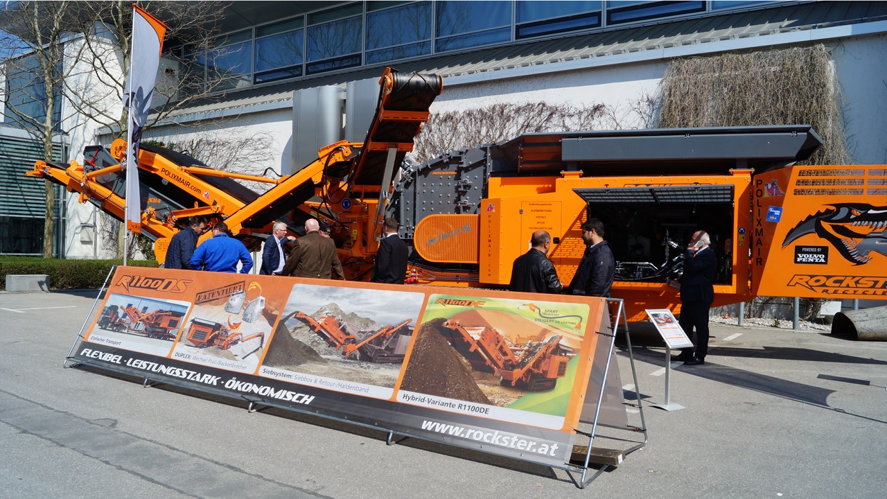 Der Brecher R1100S kann als Basis-, Duplex- und Hybrid-Anlage geordert werden.