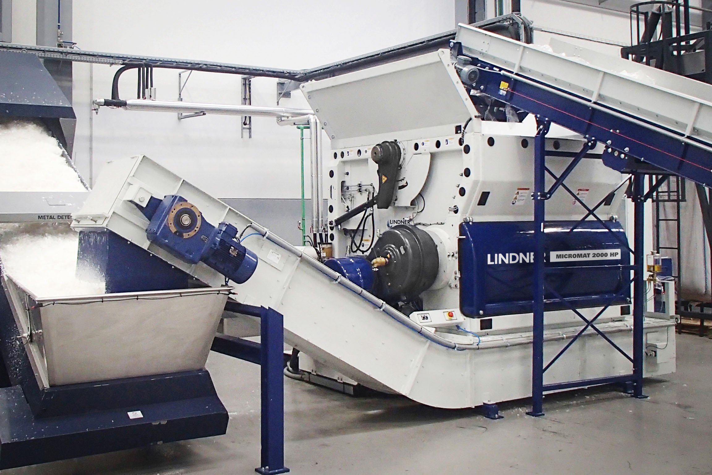 Die High-Performance-Ausführungen der Micromat-Universalzerkleinerer von Lindner Recyclingtech ermöglichen Durchsatzsteigerungen um bis zu 30 Prozent. %. © Lindner Recyclingtech