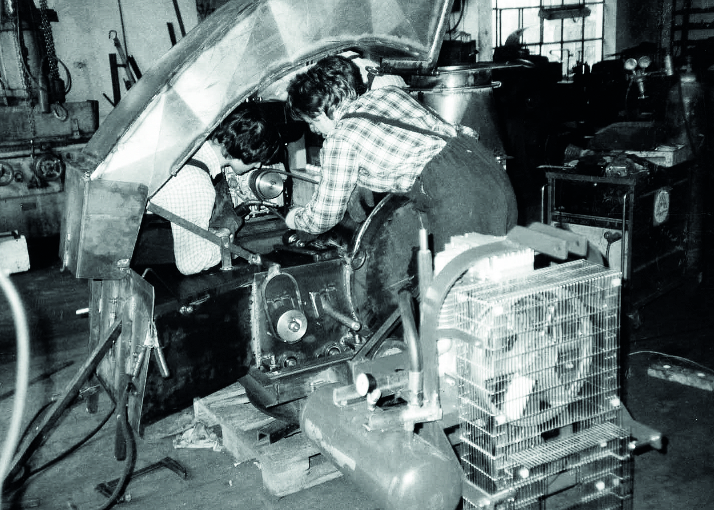 Meisterliche Handarbeit seit 40 Jahren Bild: Wagner Shredder