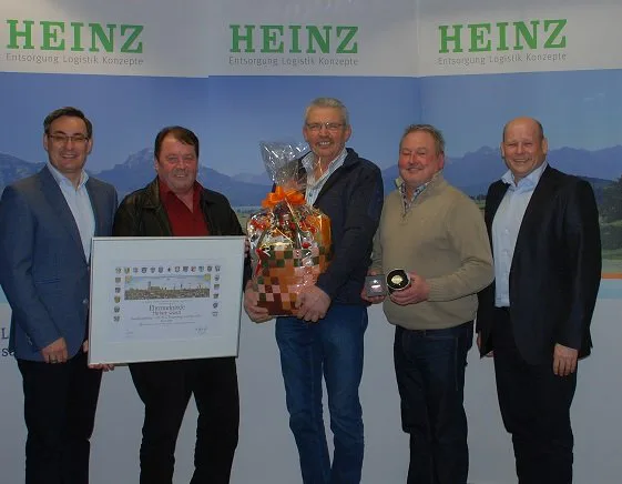 Jubiläum bei Heinz Entsorgung