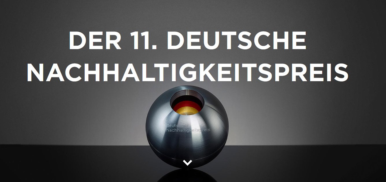 Screenshot http://www.nachhaltigkeitspreis.de/
