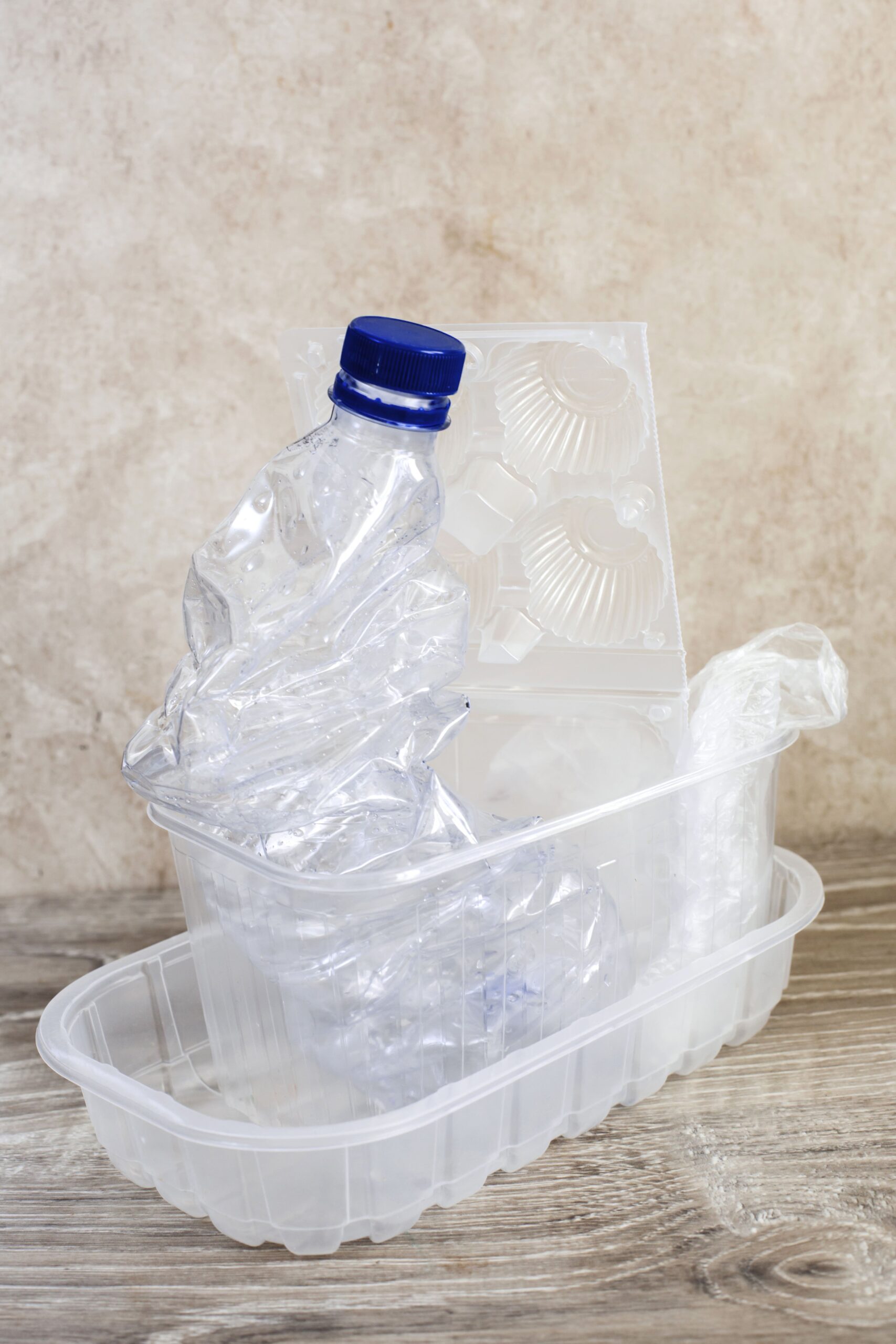 used plastic packing