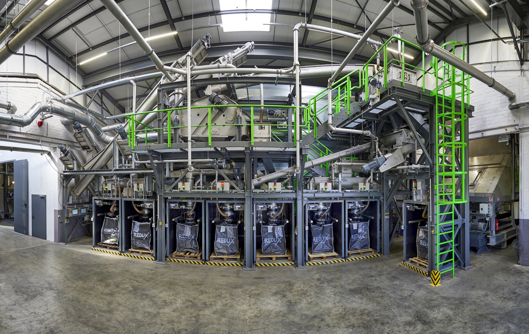 Lithium-Ionen-Recyclinganlage Bremerhaven (Foto: Saubermacher)