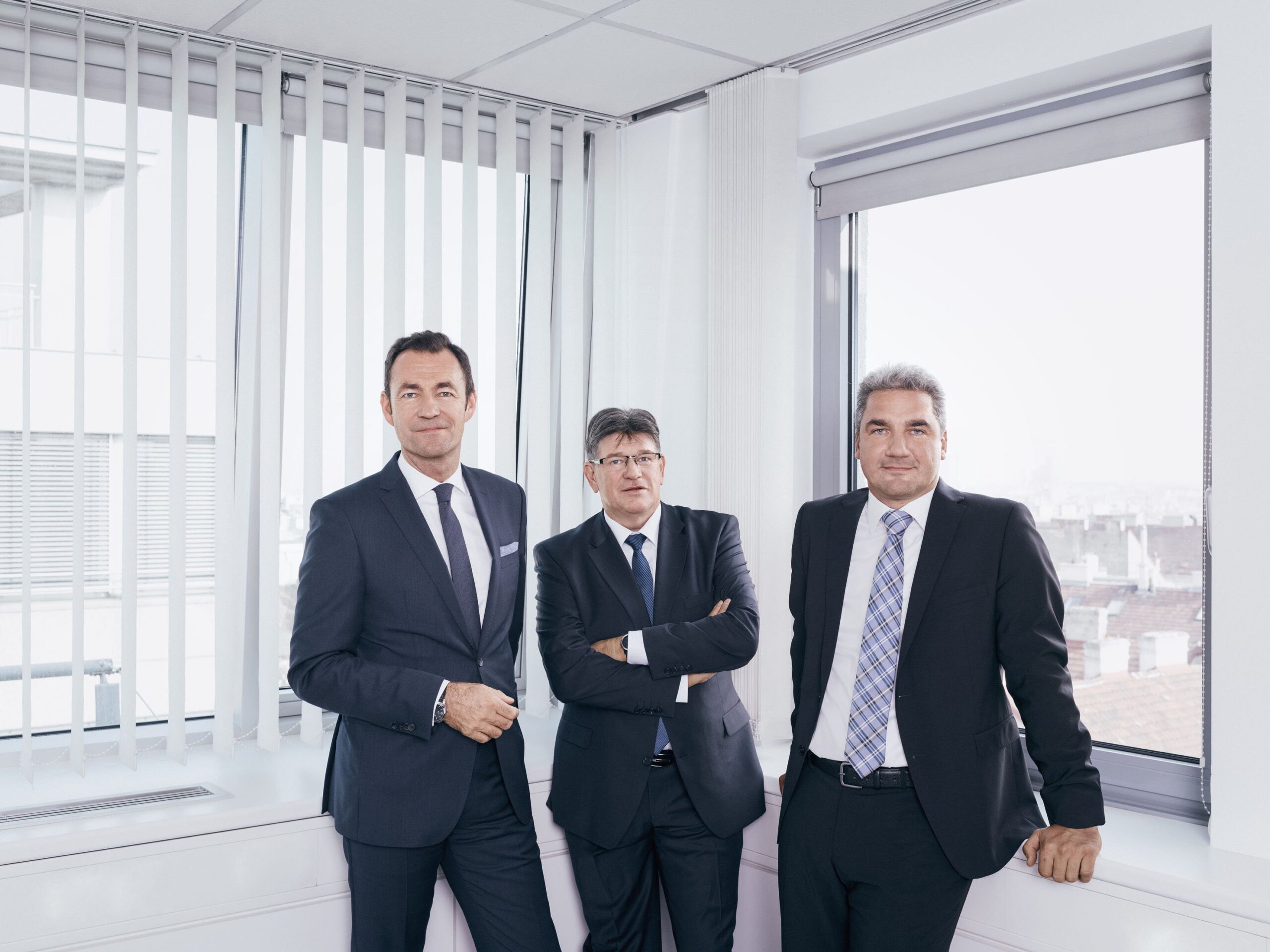V. l. n. r.: Harald Hauke, Frank Dicker, Erwin Janda (Foto: Werner Streitfelder; Altstoff Recycling Austria AG)