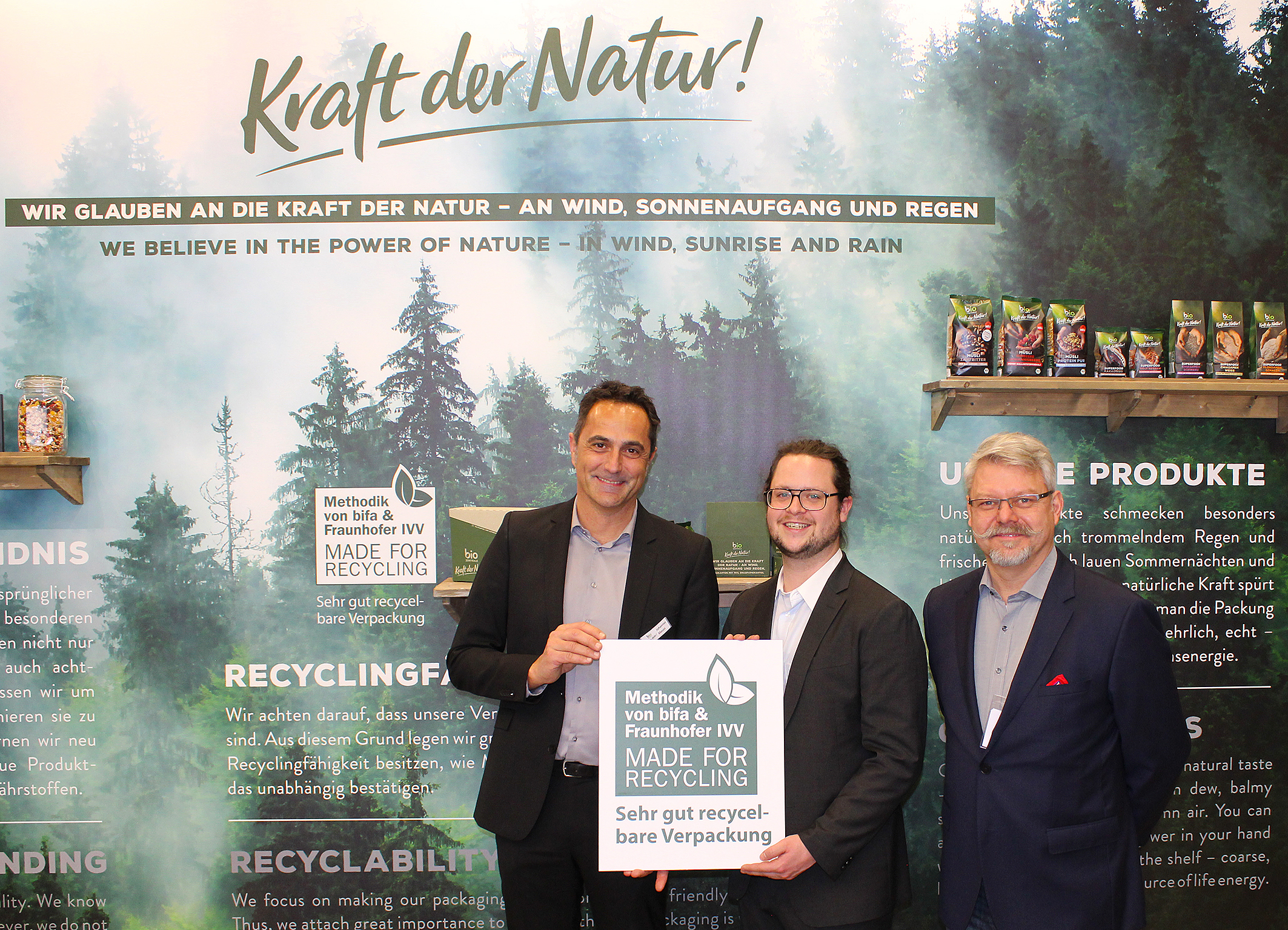 Premiere für „Made for Recycling"-Siegel