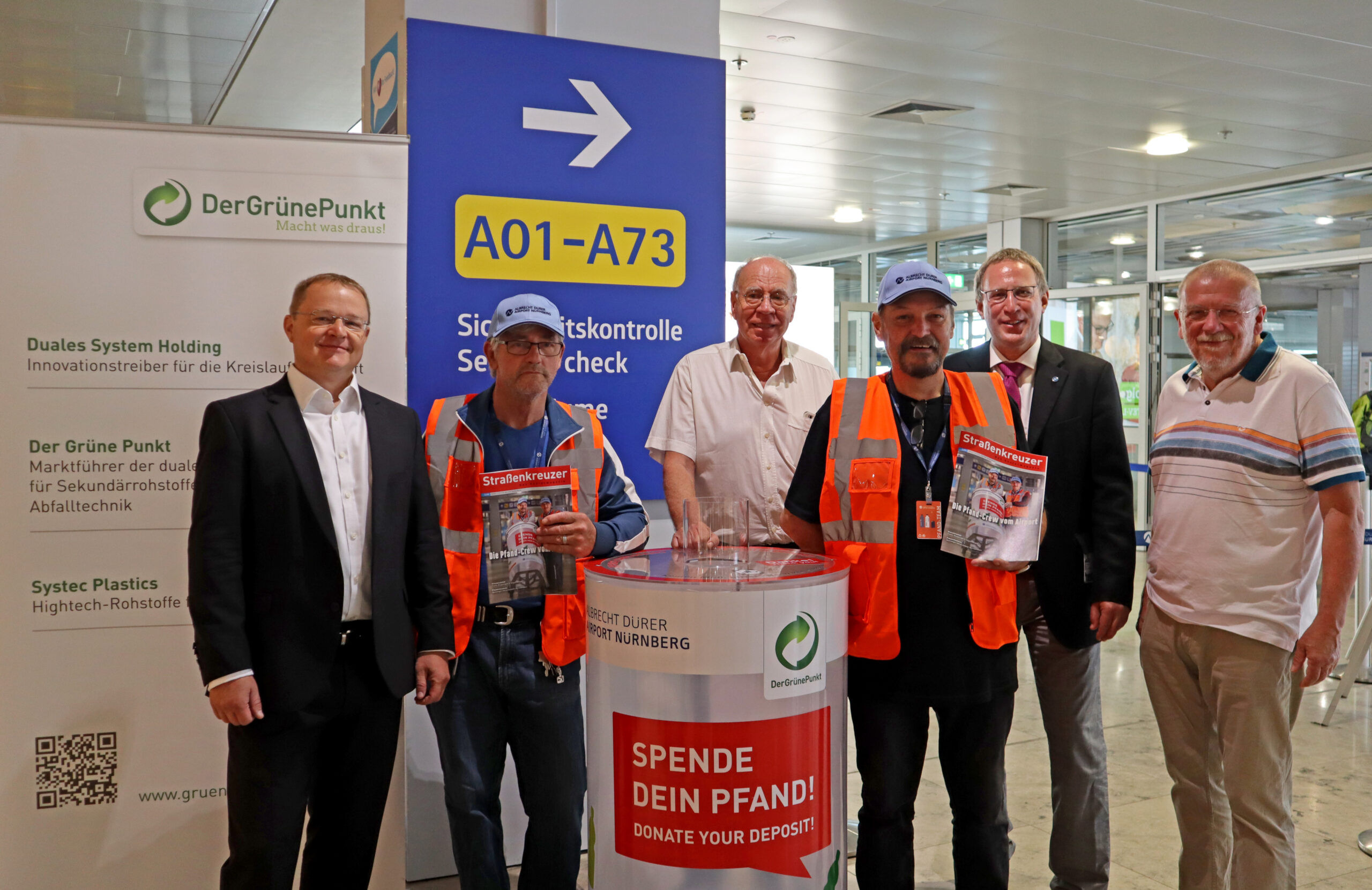 „Spende Dein Pfand" am Airport Nürnberg