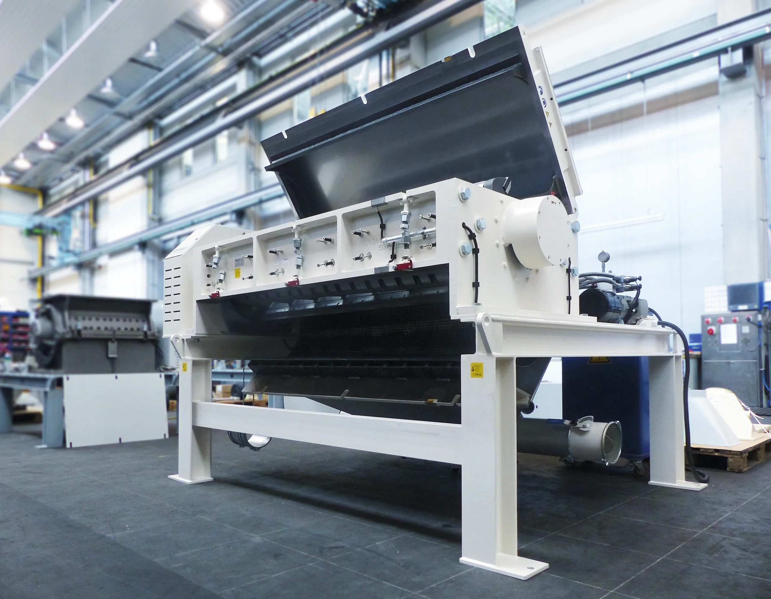Universal-Schneidmühle für das Recycling von Kunststoffabfällen