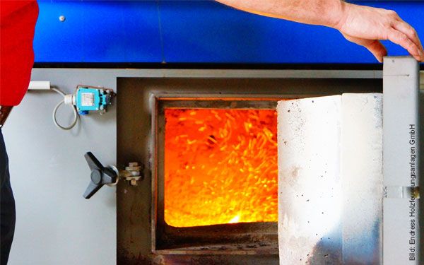 Energetische Nutzung von Rest- und Gebrauchtholz in Industriefeuerungen, Bild: Endress Holzfeuerungsanlagen GmbH