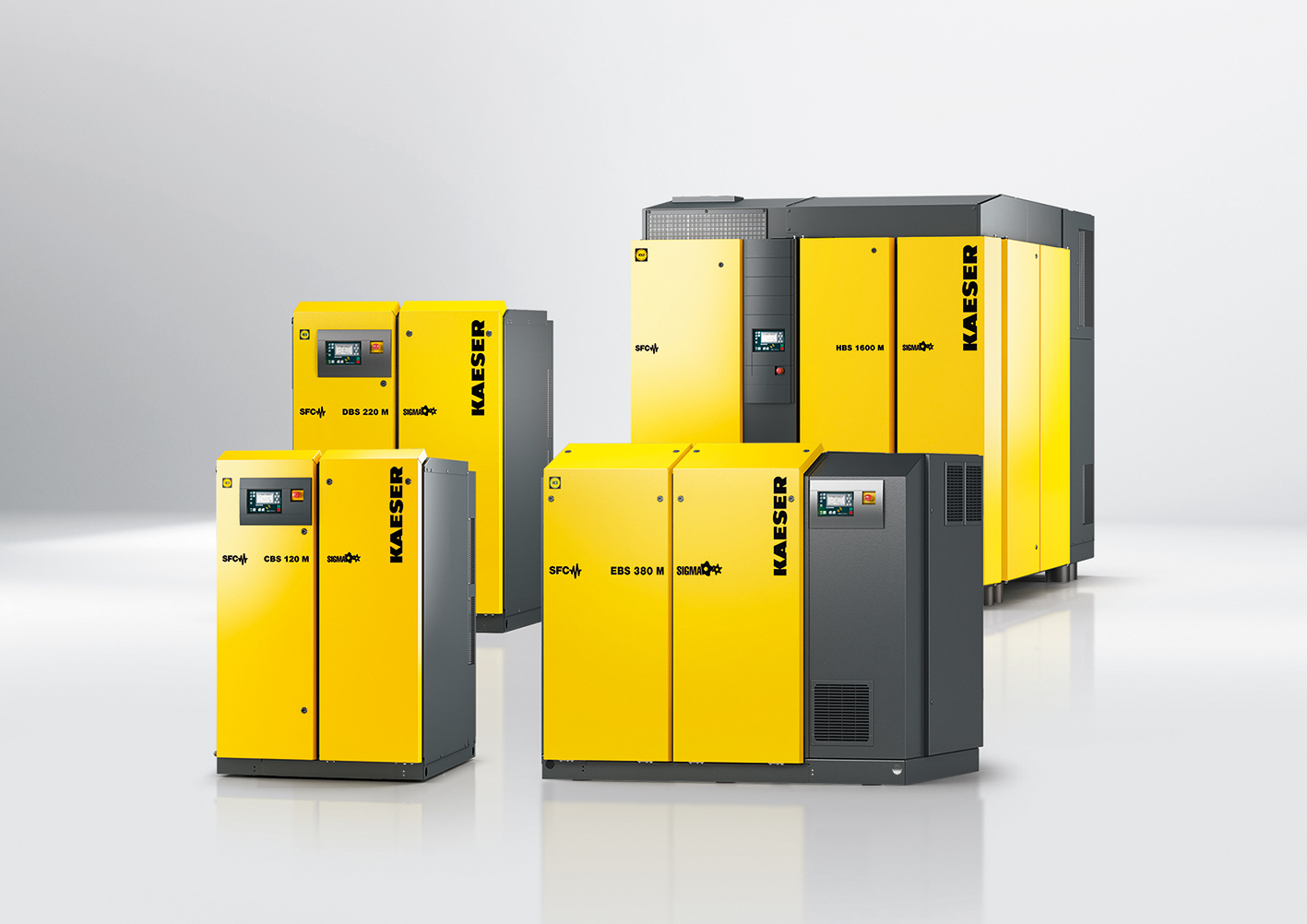 Kaeser will Kompressoren für den Niederdruckbereich für jede Anwendung präsentieren.  Bild: Kaeser Kompressoren