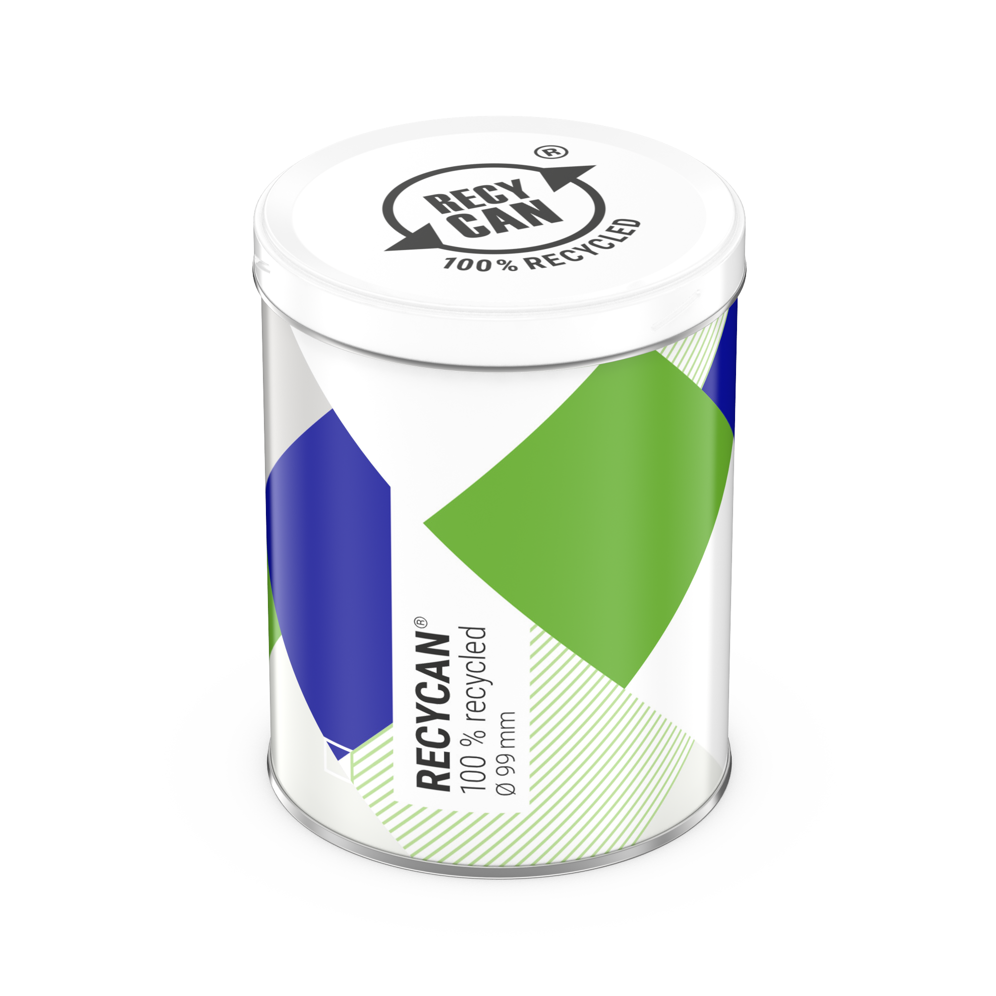 Die RecyCan ist das Resultat eines Pilotprojektes der Thyssenkrupp Rasselstein GmbH und der Hoffmann Neopac AG, in dem der Stahl aus haushaltsnah anfallenden, gebrauchten Verpackungen zu 100 Prozent wieder in der Verpackungsherstellung eingesetzt wird. Bild:  Hoffmann Neopac AG