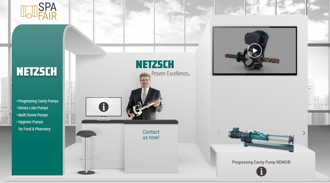Pumpenmesse fürs Homeoffice