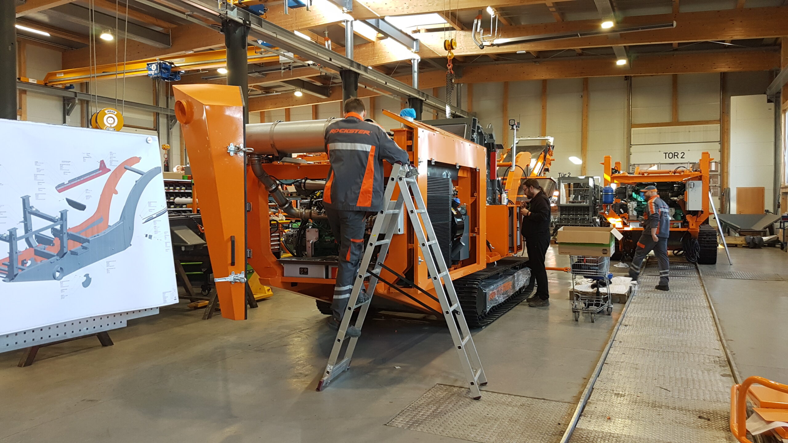 Nach dem R1000S wird nun auch die kompakteste Prallbrecher-Serie R700S am neuen Standort gefertigt. Bild: Rockster