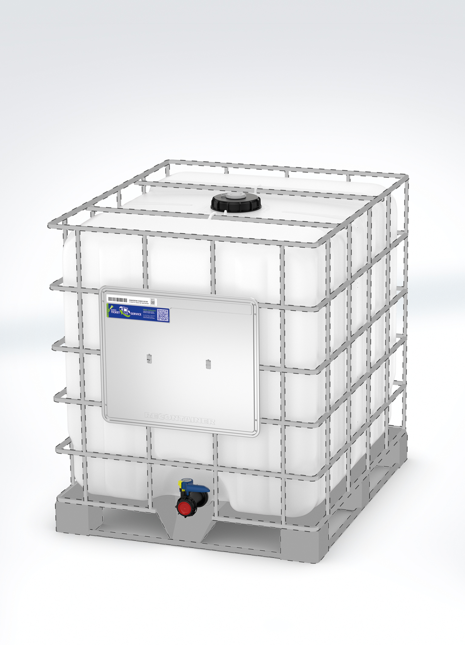 Die von Schütz entwickelte passformoptimierte Innenblase des Recontainers ist technisch auf die Käfige zahlreicher IBC-Modelle anderer Marken abgestimmt.
Bild: Schütz