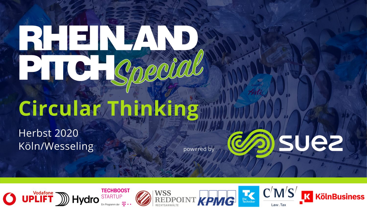 SUEZ Deutschland sucht gemeinsam mit dem Startplatz nach digitalen Pionieren im Bereich Circular Economy, um weitere innovative und digitale Lösungen für seine Kunden zu entwickeln. Bild: Startplatz