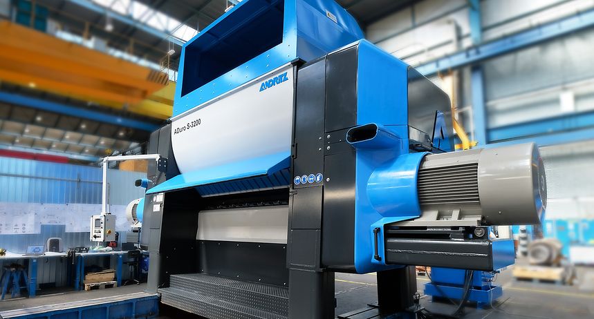 ADuro S shredder Bild: Andritz/Humeniuk