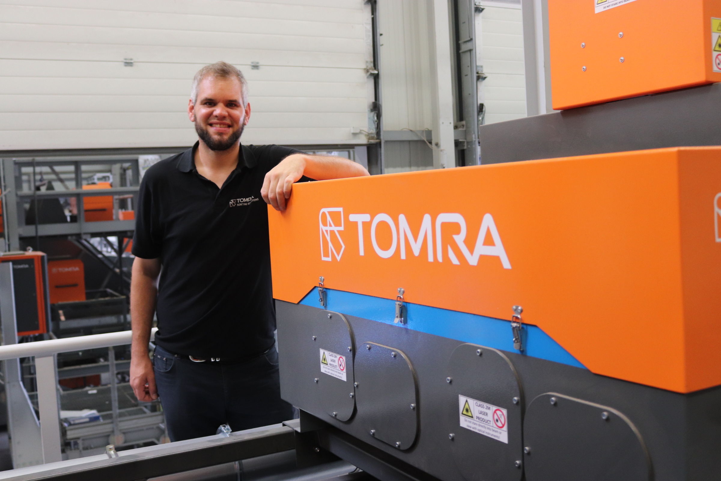 Philipp Knopp, Produktmanager bei Tomra Recycling (Quelle: Tomra)