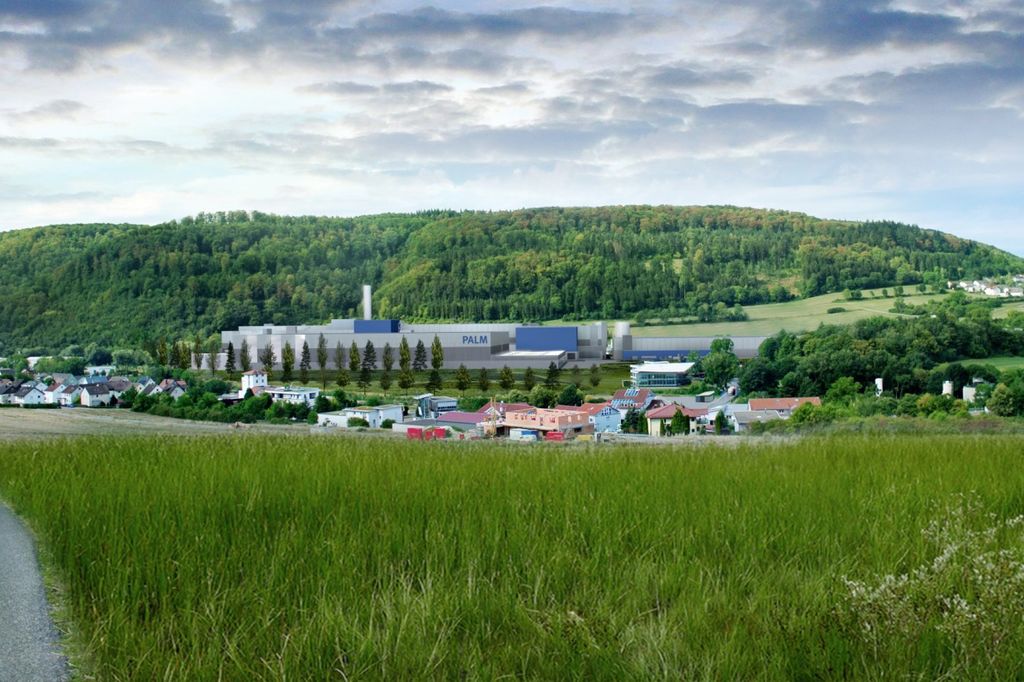 Standort von Palm in Aalen-Neukochen (Quelle: Papierfabrik Palm)