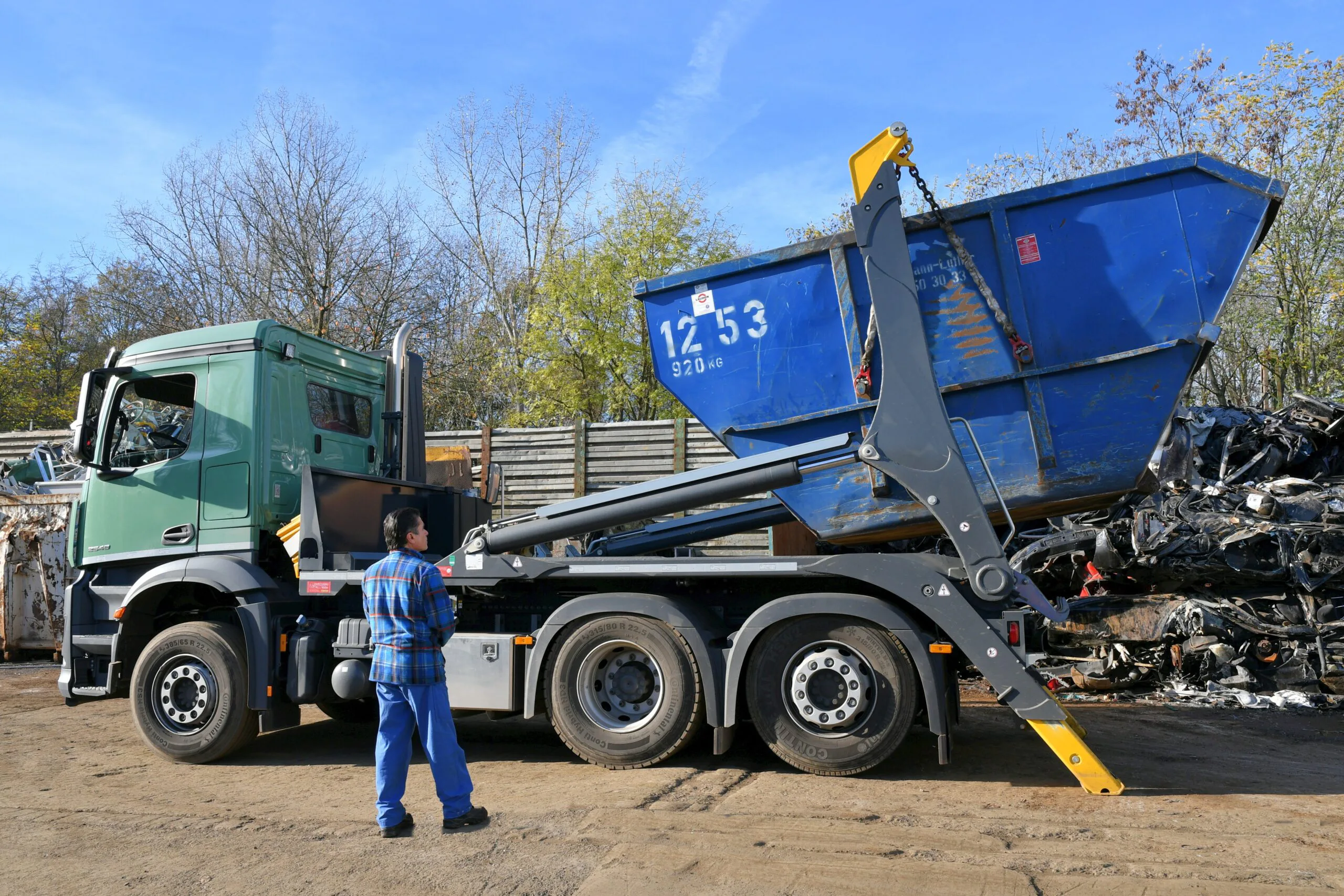 Hightech auf dem Recyclinghof