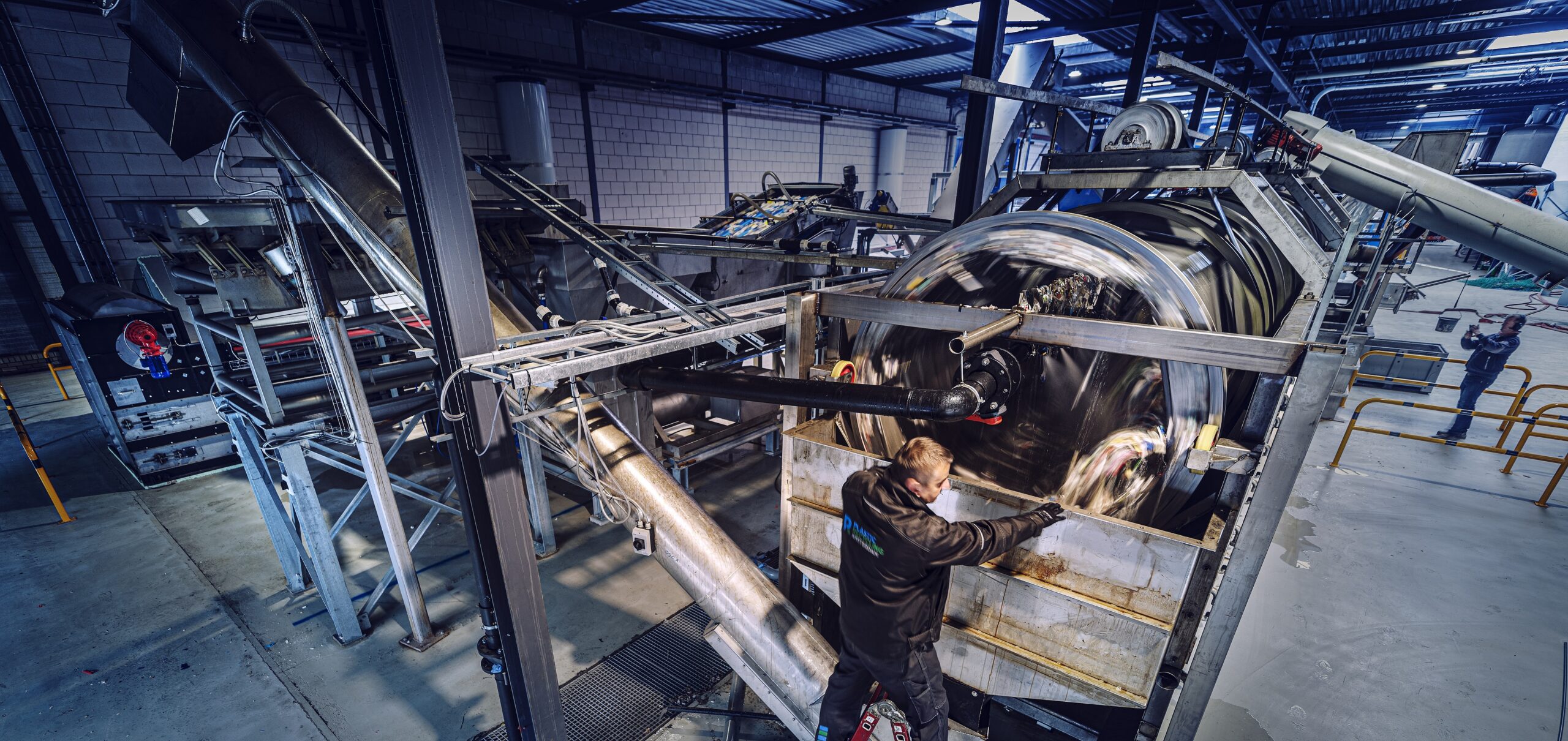 Kunststoffrecyclinganlage von Umincorp
Bild: Umincorp/Matty van Wijnbergen.