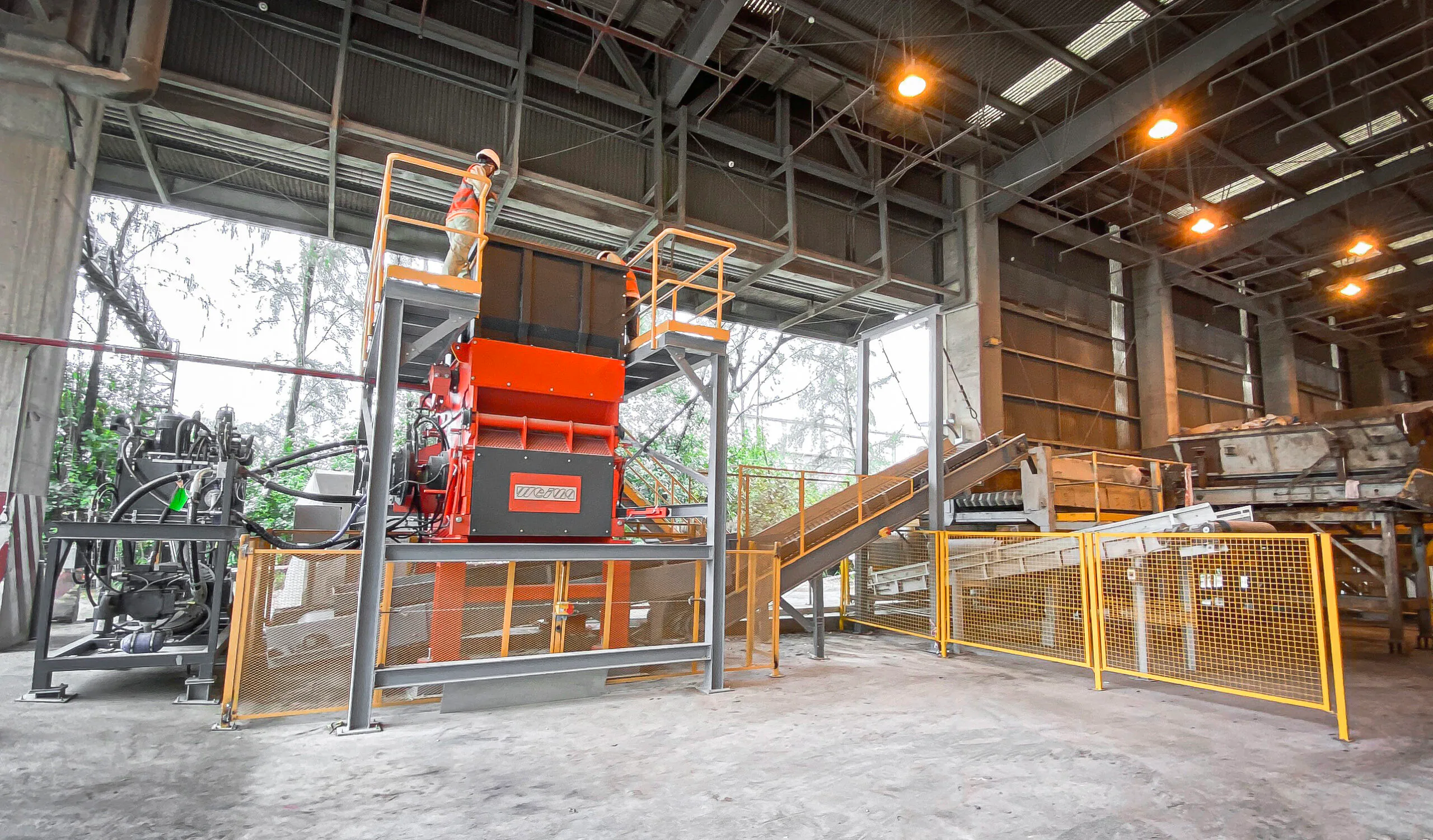 Weima PowerLine 1500 Shredder in Vietnam
