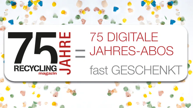 75 Jahre = 75 digitale Jahres-Abos fast geschenkt