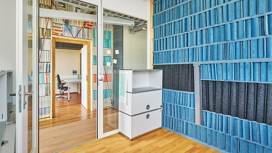 Die neue NEST-Unit Sprint bietet 200 Quadratmeter Bürofläche aus grösstenteils wiederverwendeten Materialien und Bauteilen. Bild: Martin Zeller