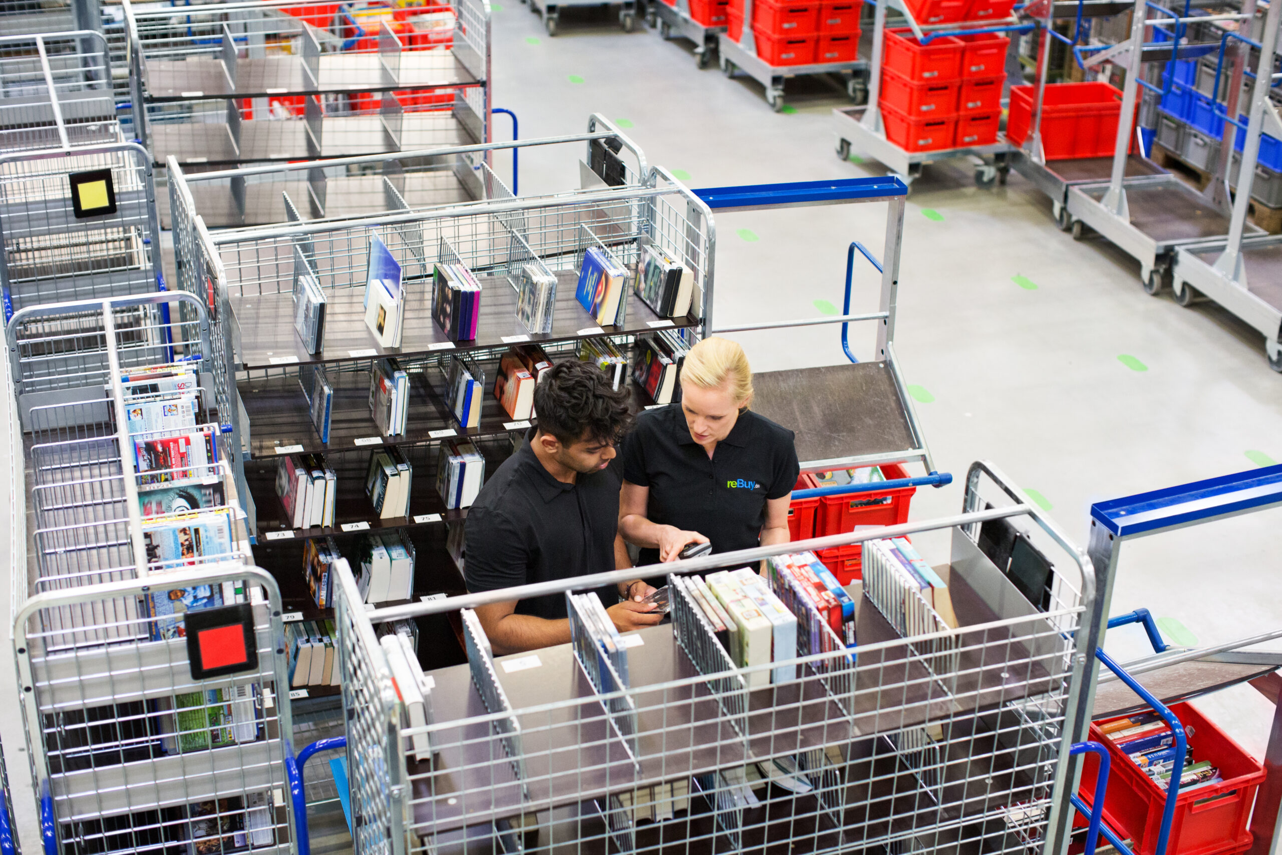 Logistik beim Reseller (Quelle: Rebuy)