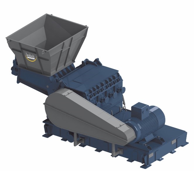 Herbold-Schneidmühle SB mit Zwangszuführung Bild: Herbold Meckesheim