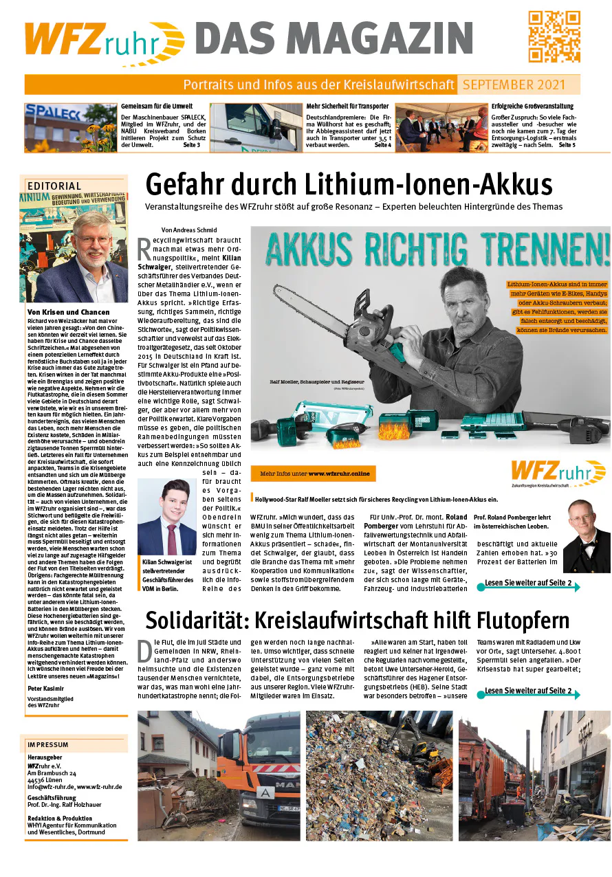 WFZruhr: Neue Ausgabe "Das Magazin"
