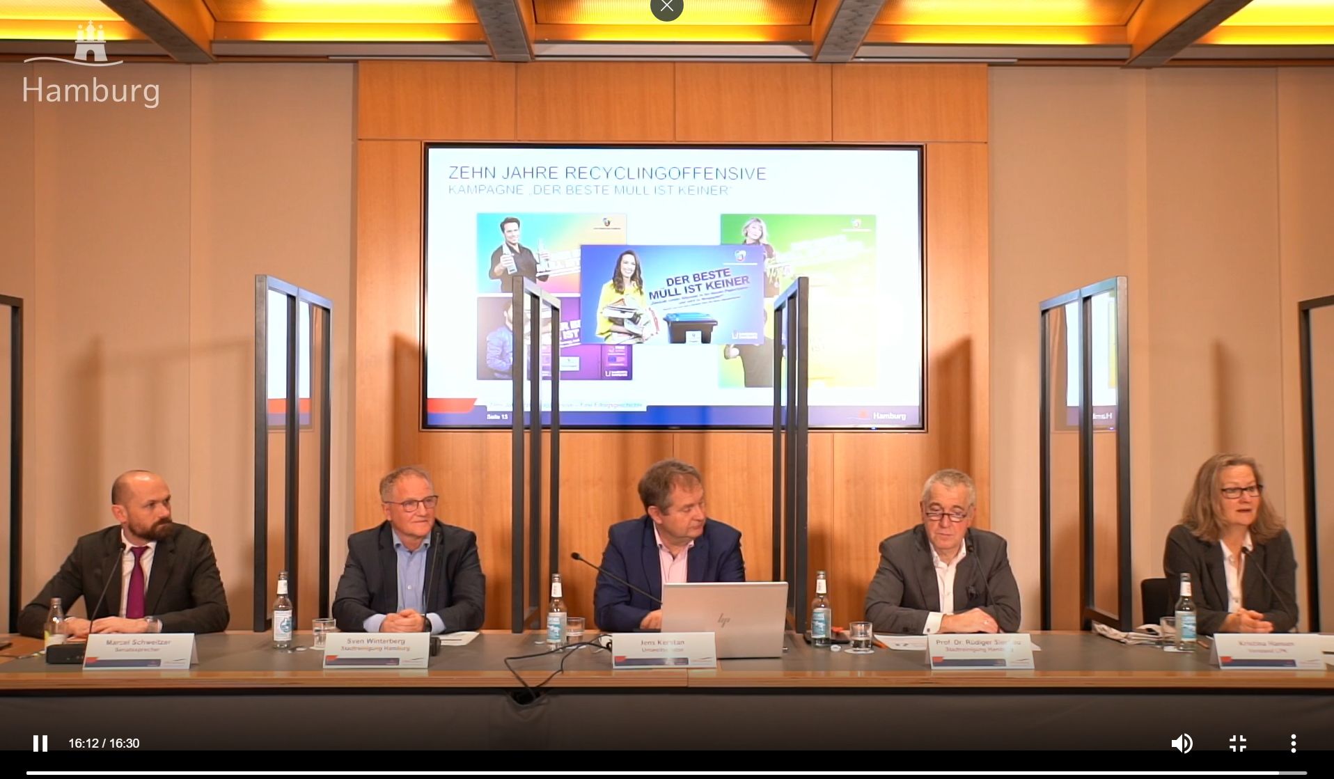 Die Bilanz wurde auf der Landespressekonferenz präsentiert. (Quelle: SRH)
