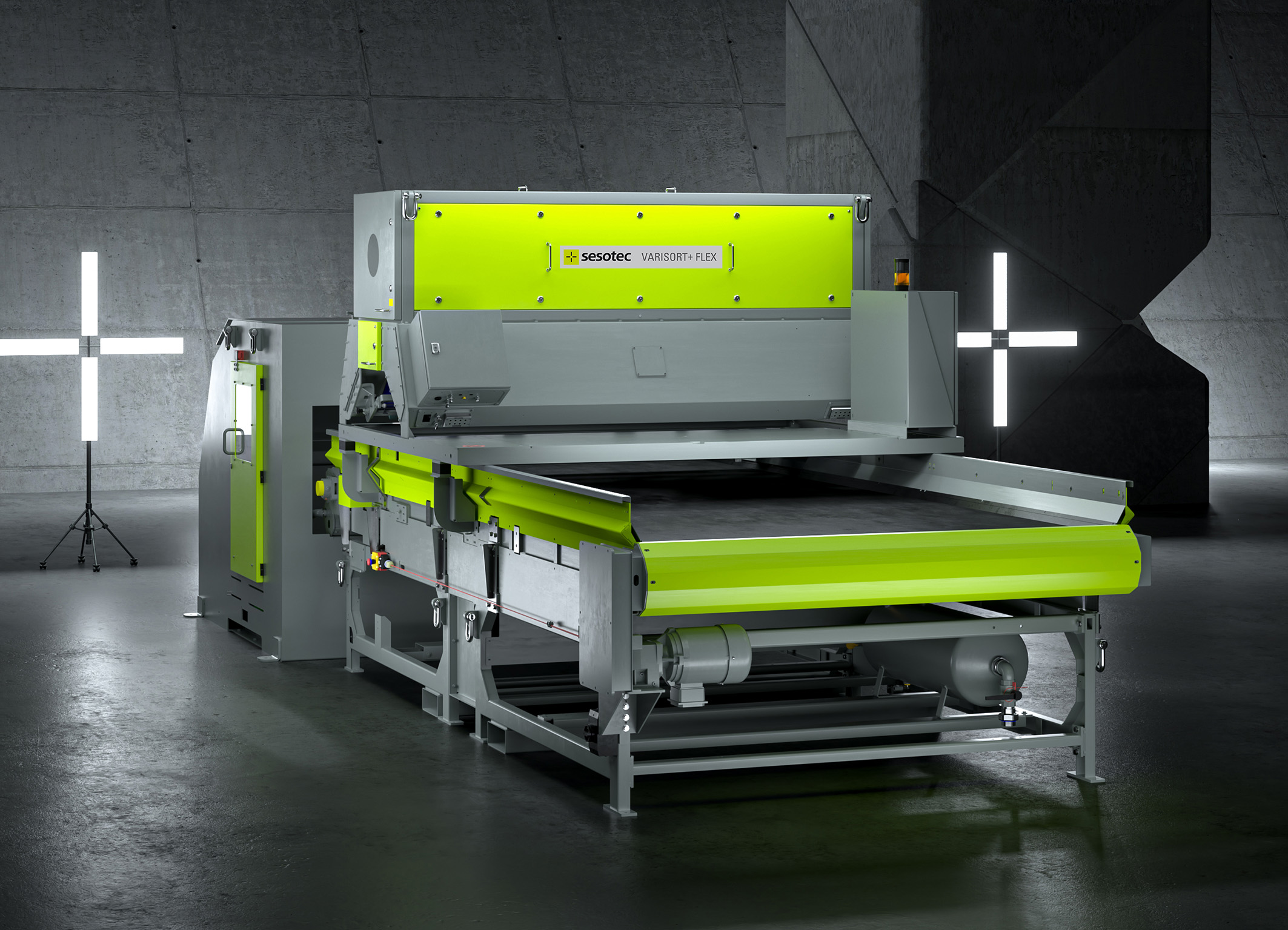 Zur IFAT will Sesotec erstmals das neue Sortiermodul Varisort + Flex vorstellen. Bild: Sesotec GmbH