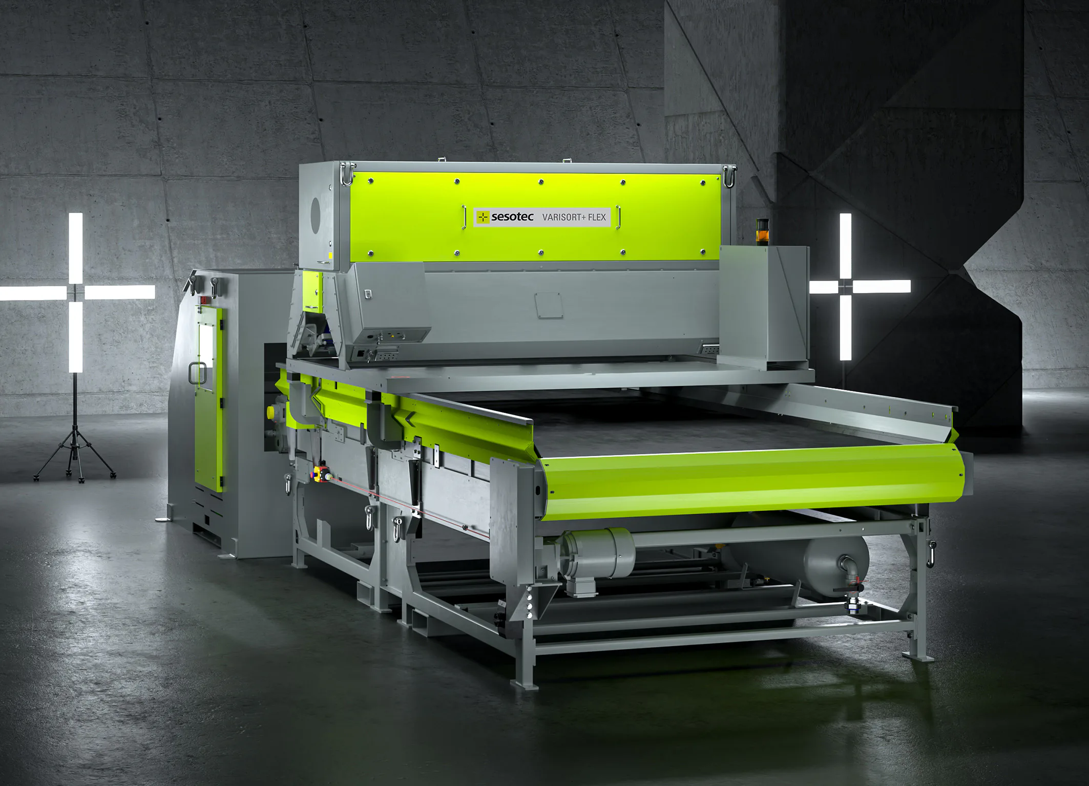 Zur IFAT will Sesotec erstmals das neue Sortiermodul Varisort + Flex vorstellen. Bild: Sesotec GmbH