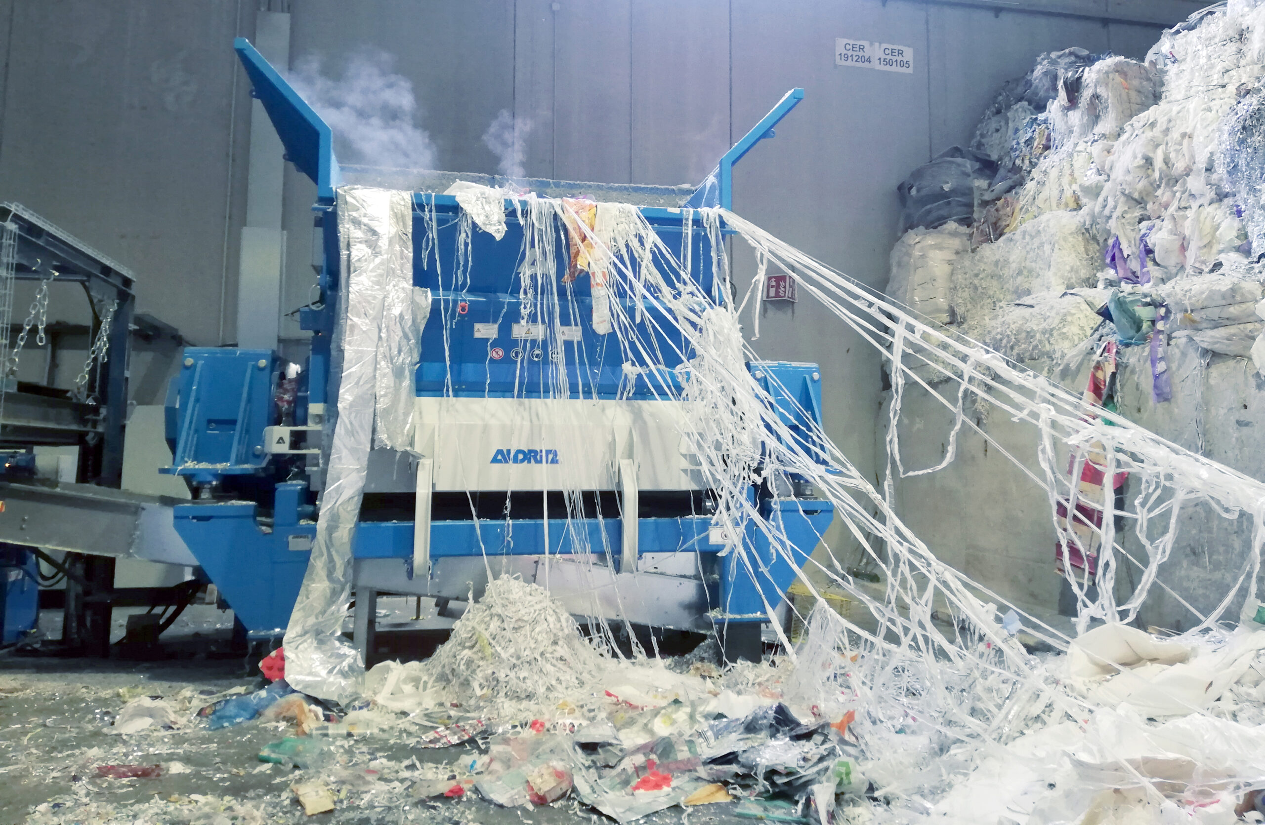 Der neue ADuro P-3000F-Schredder für die Ersatzbrennstoff-Produktion. Bild: Andritz