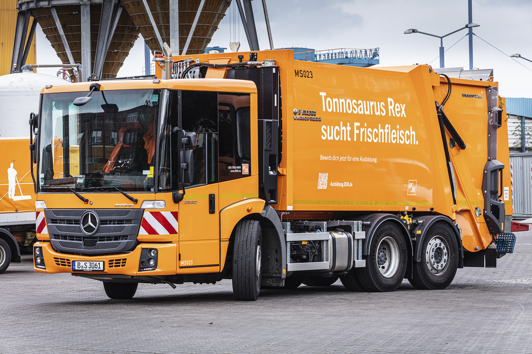 Schlanke Müllfahrzeuge für Berlin
