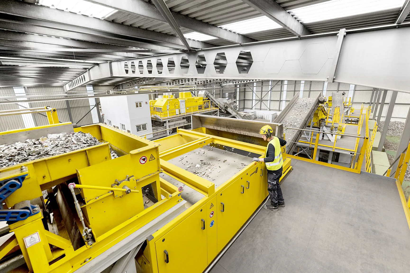 Steinert-Systeme für die Aluminium-Sortierung