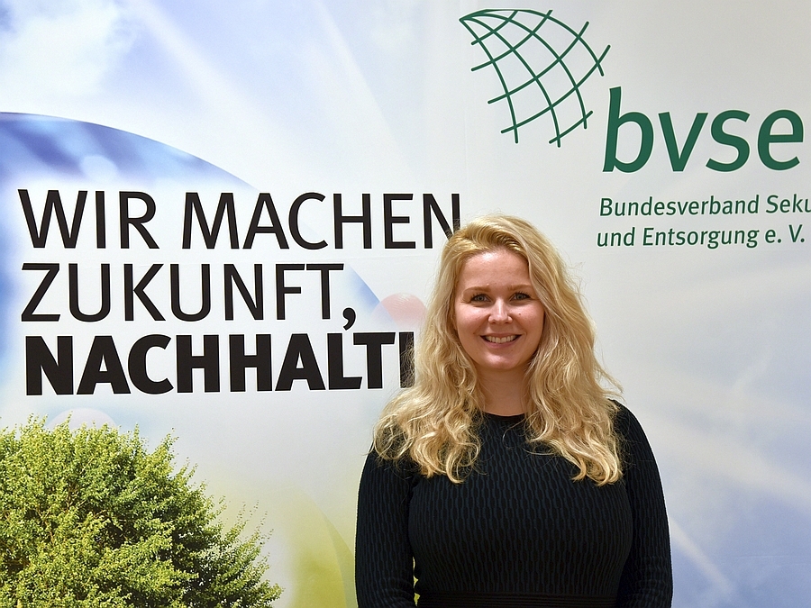 Sandra Fischer, Mitglied der Sprechergruppe des bvse-Juniorenkreis Foto: bvse