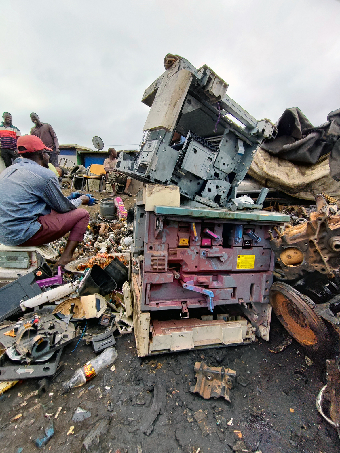 ReSoCart-ED untersucht die Machbarkeit einer wirtschaftlich tragfähigen Recyclinglösung leerer Tonerkartuschen in Ghana und Malaysia.
Copyright: Viktor Klein/Umweltcluster