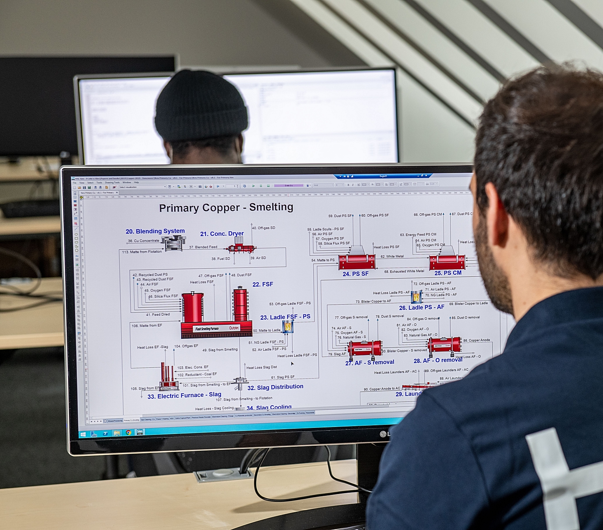 Europäische Forschende haben unter Mitwirkung von Wissenschaftler*innen des Helmholtz-Zentrum Dresden-Rossendorf (HZDR) im Rahmen des TripleLink-Projekts eine softwarebasierte Lösung aus bestehenden und neu entwickelten Softwarepaketen kreiert, die der Industrie und den politischen Entscheidungsträgern hilft, bisherige Bewertungsgrenzen zu überwinden und Möglichkeiten für Kreislaufstrategien aufzeigt.
Copyright: HZDR/Detlev Müller