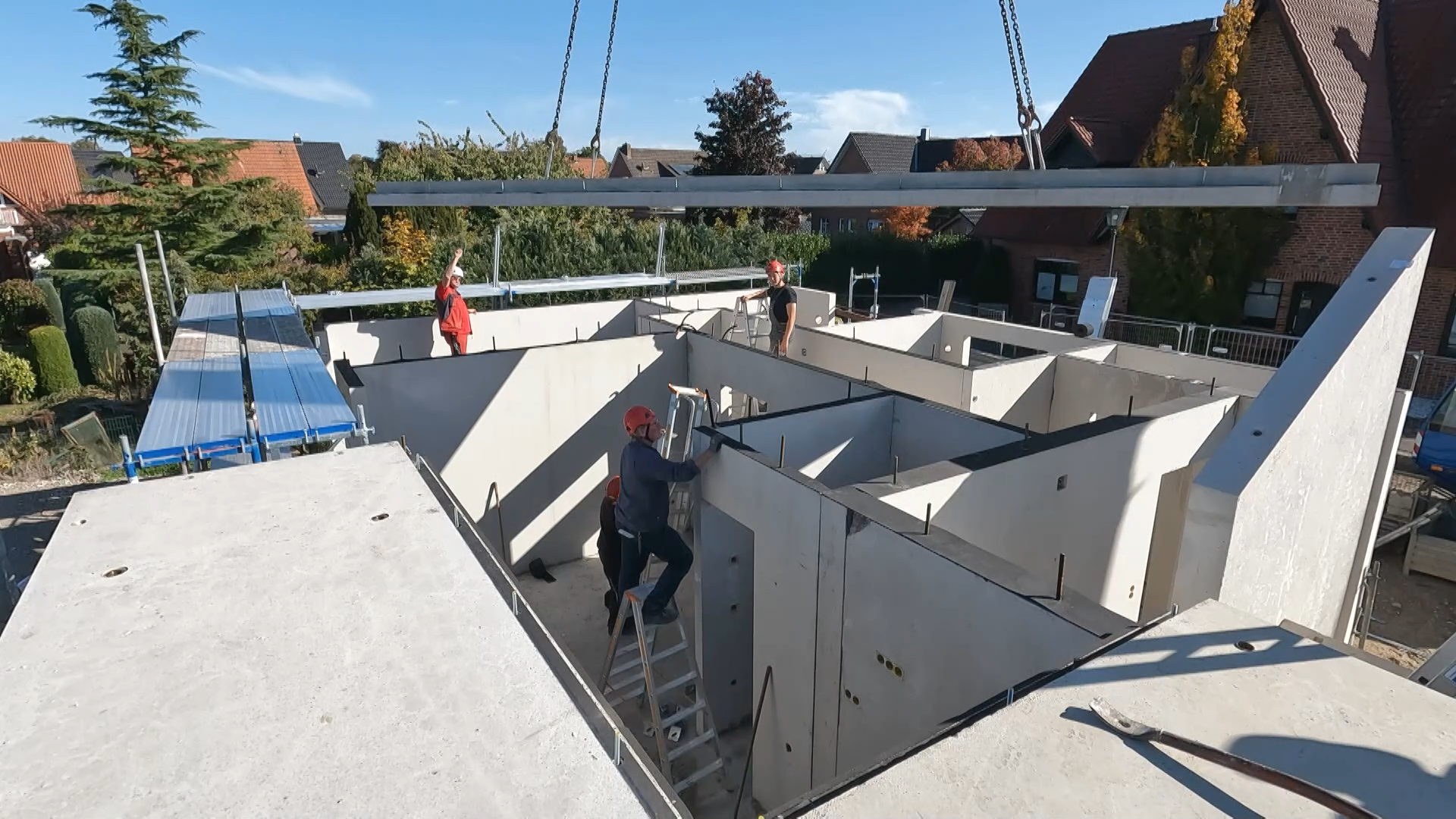 Betonhaus mit Recyclinganteil von 75 Prozent