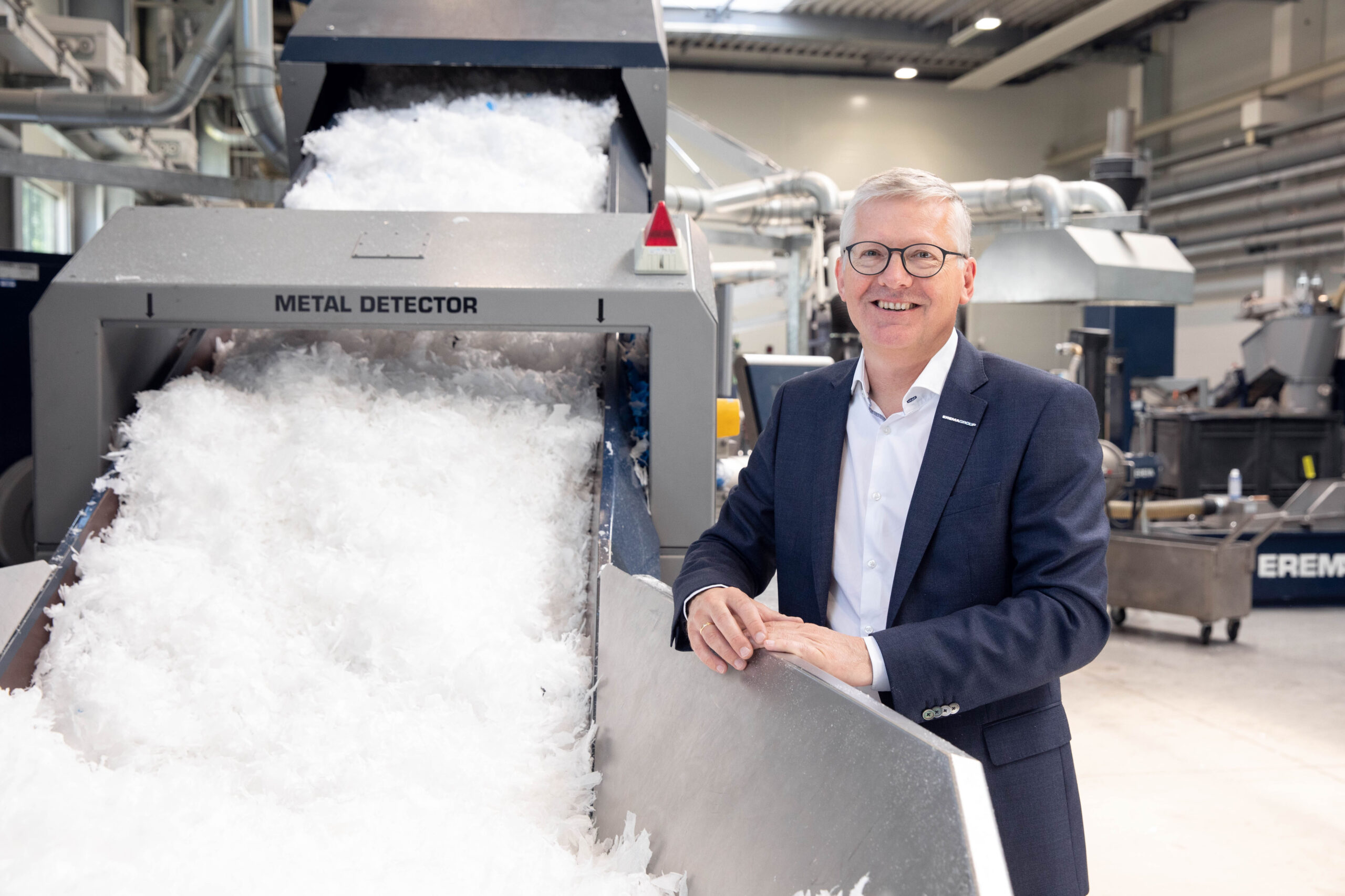 Manfred Hackl, CEO EREMA Group GmbH. Copyright: Erema/Wakolbinger