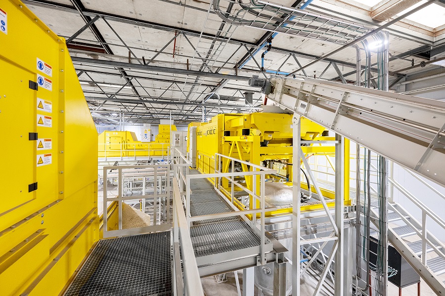 Bei Metallco schätzt man die extrem hohe Sortierqualität von bis zu 99,8% Reinheit und die Zuverlässigkeit der Steinert XSS T EVO 5.0 gleichermaßen. Copyright: Steinert