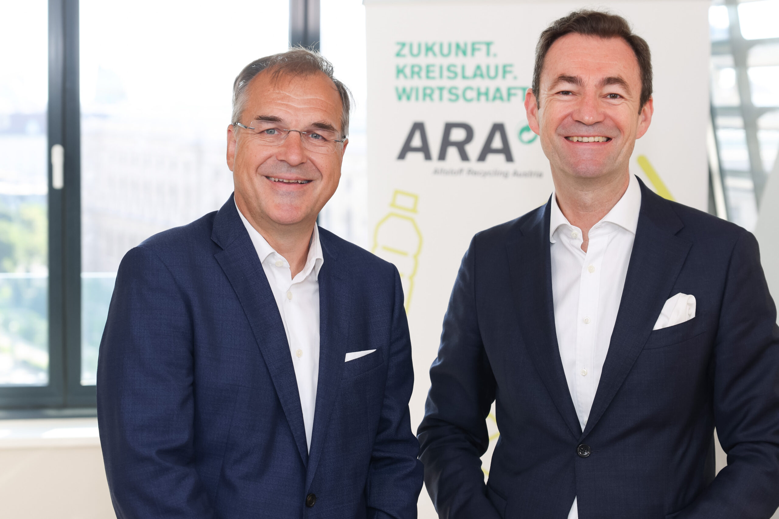 Martin Prieler und Harald Hauke._Copyright: APA/Ludwig Schedl