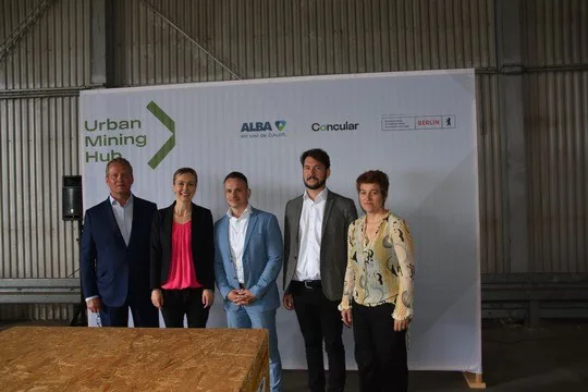 Eröffnung des ersten Urban-Mining-Hubs Berlins