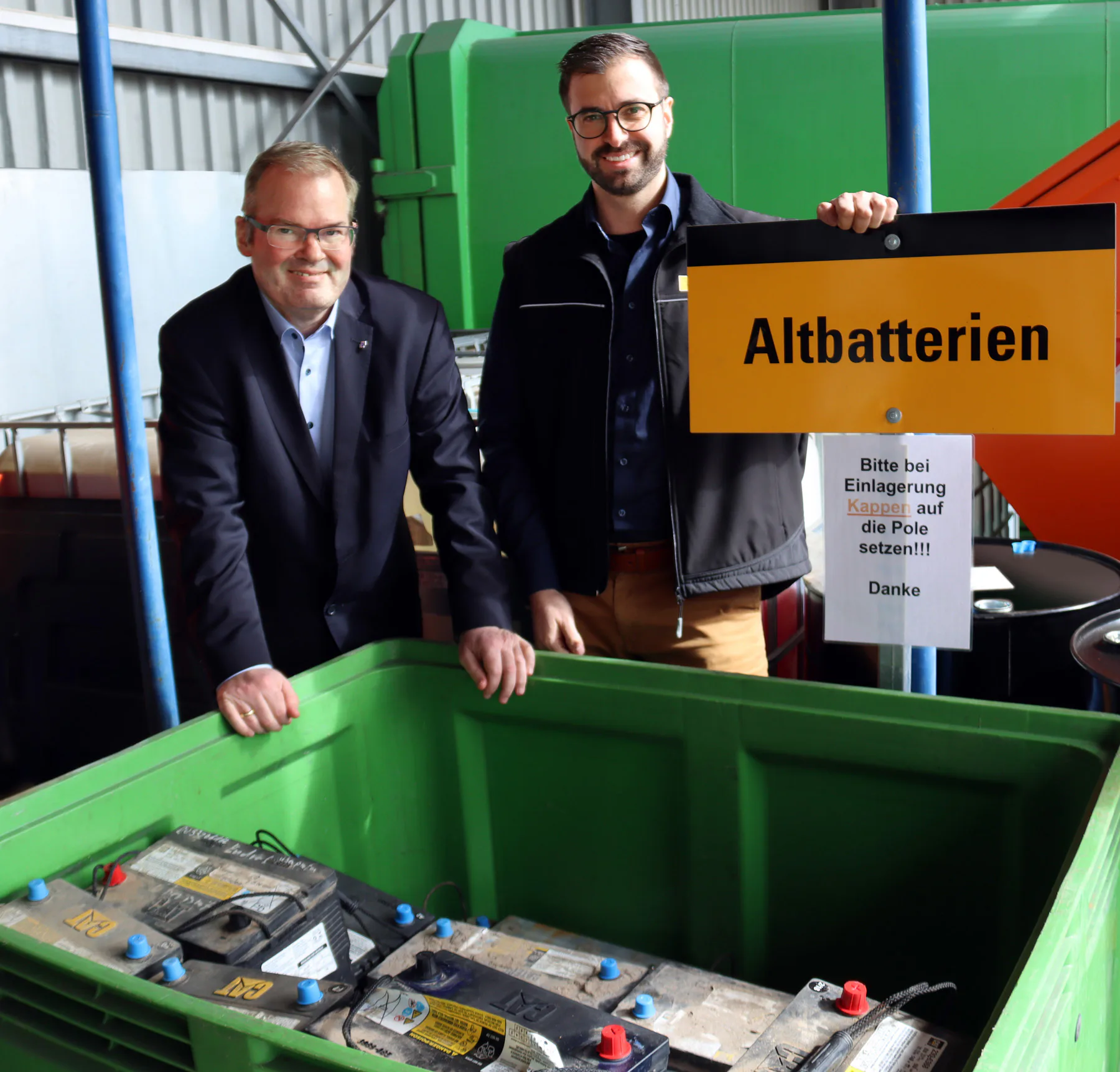 Zeppelin: Pfandsystem für Batterien von Baumaschinen
