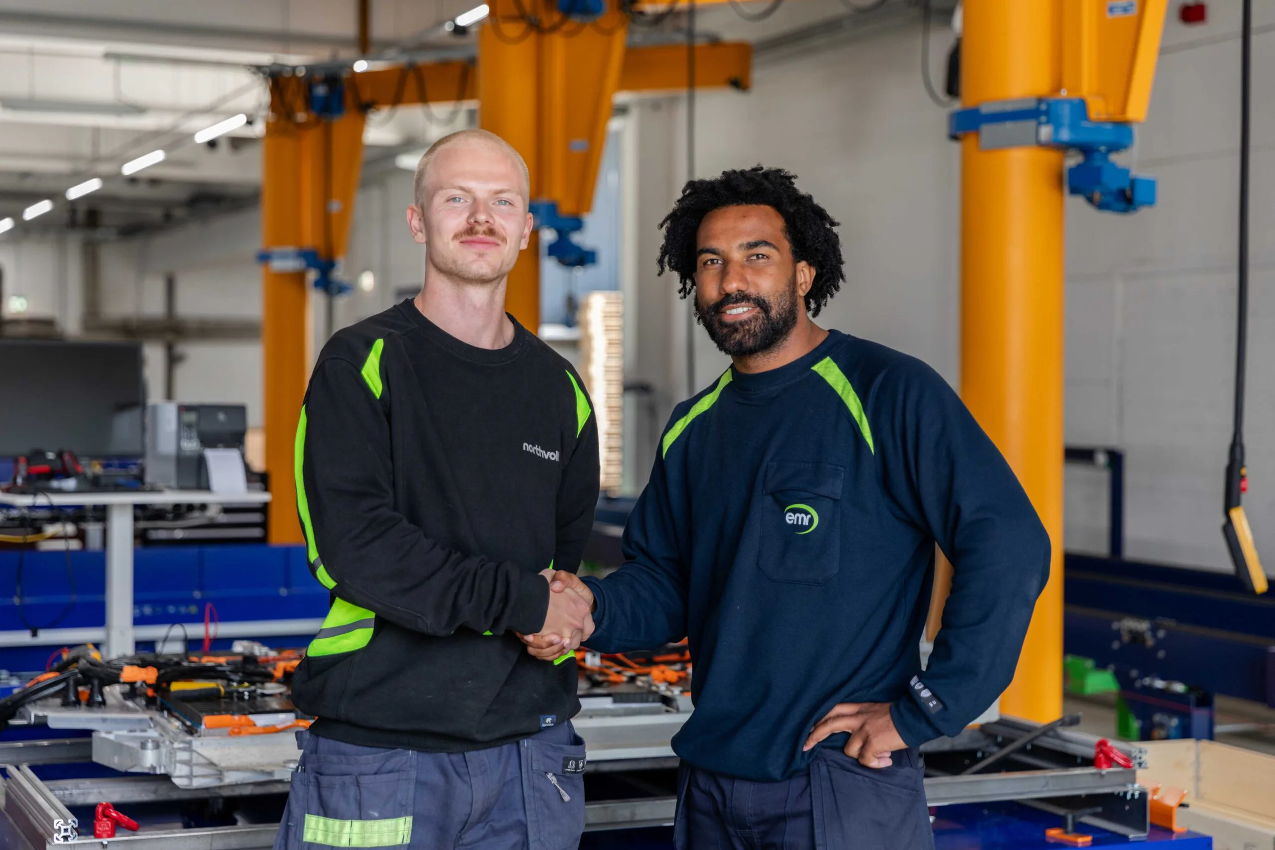 EMR und Northvolt: Recycling von Elektrofahrzeugbatterien in Hamburg