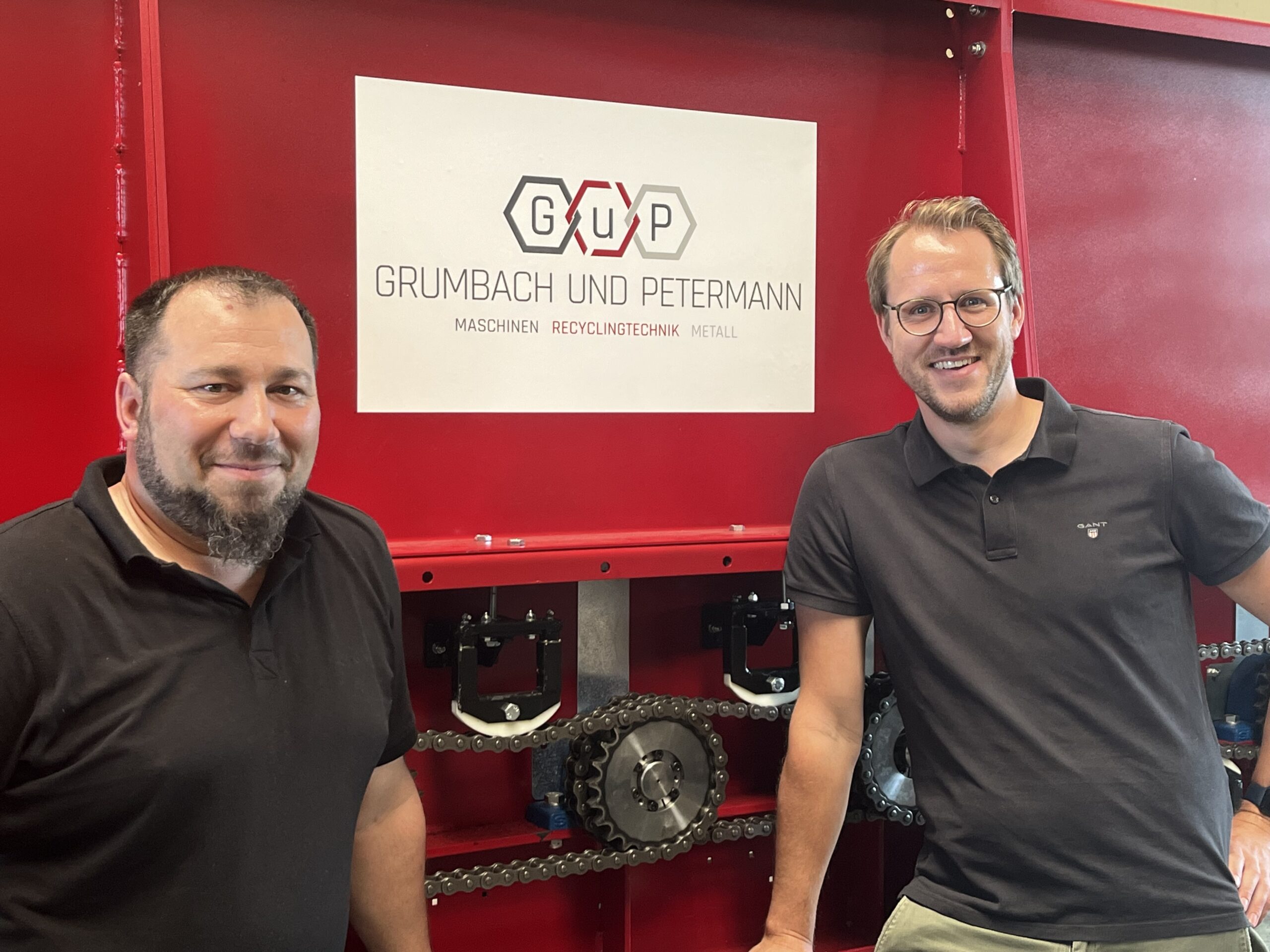 Neuer technischer Leiter für GuP: Jörn Kerßenfischer (links) mit Geschäftsführer Pascal Petermann (Quelle: GuP)