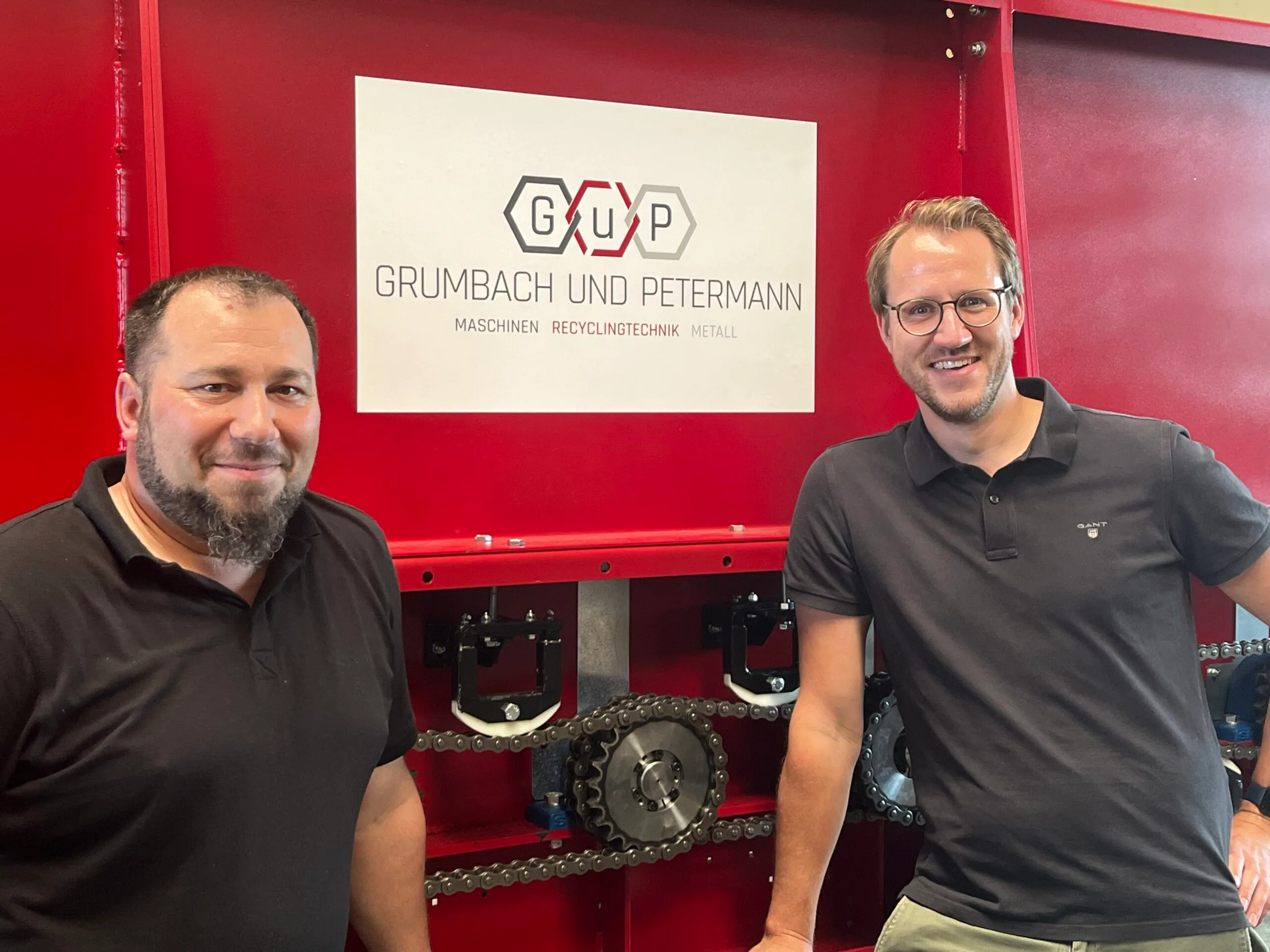 Neuer technischer Leiter für GuP: Jörn Kerßenfischer (links) mit Geschäftsführer Pascal Petermann (Quelle: GuP)