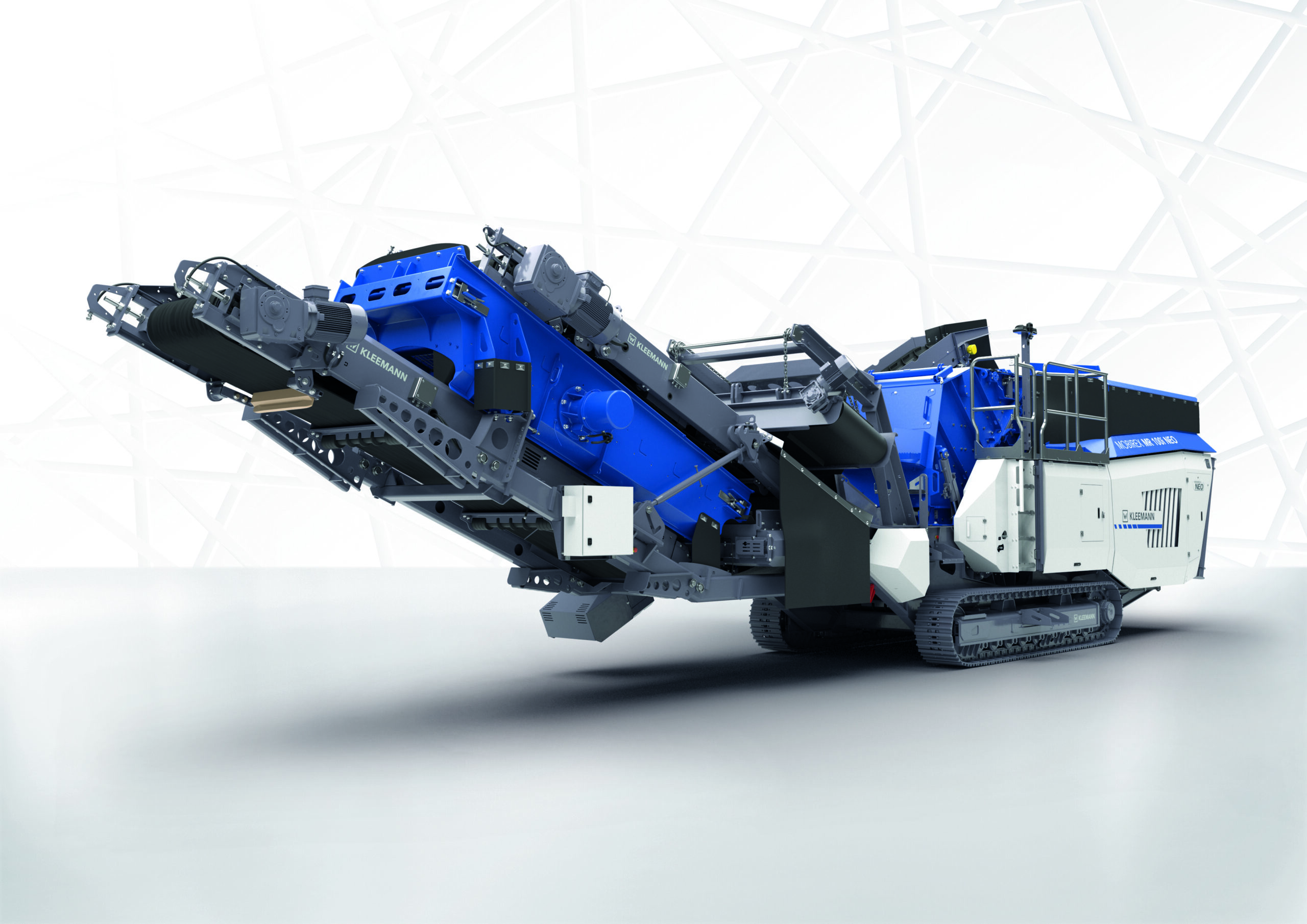 Der mobile Prallbrecher Mobirex MR 100(i) Neo/ Neoe ist das erste Familienmitglied der neuen Neo Line. Copyright: Wirtgen Group