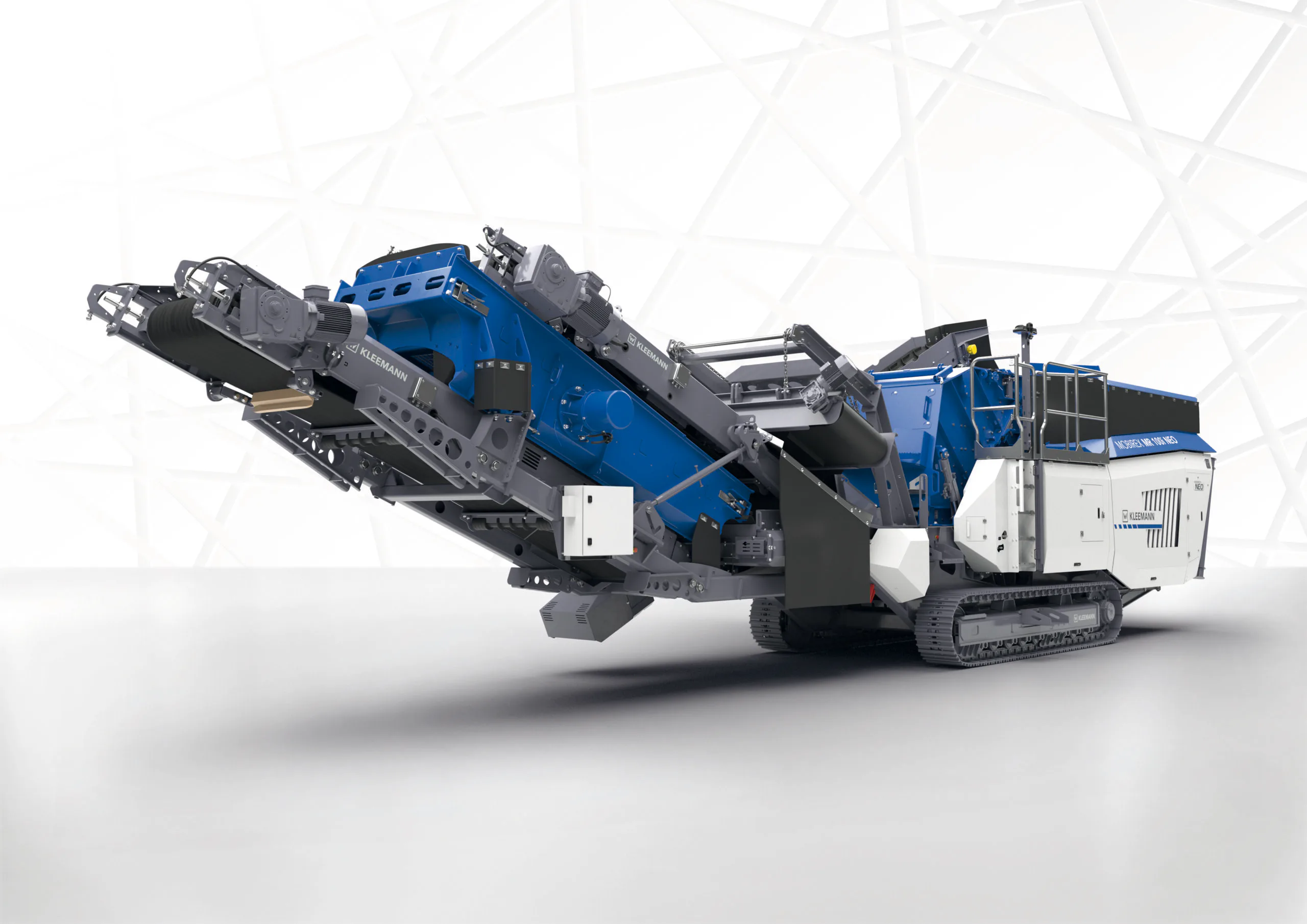 Der mobile Prallbrecher Mobirex MR 100(i) Neo/ Neoe ist das erste Familienmitglied der neuen Neo Line. Copyright: Wirtgen Group