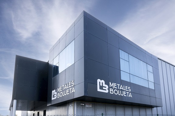 Die Metall-Sortieranlage von Metales Bolueta liegt in Gatika, nur 20 Autominuten von Bilbao entfernt. Copyright: Steinert